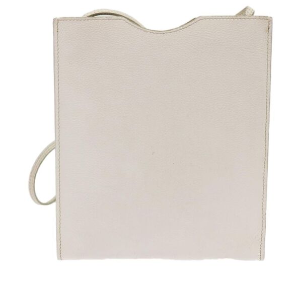 Hermès White Leather Shoulder Bag (Pre-Owned) - Picture 1 of 16